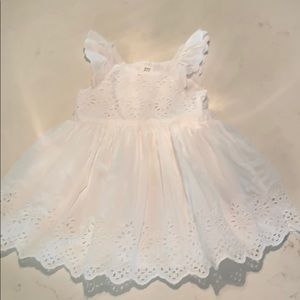 Gap 18-24 month white eyelet dress